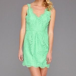 Light green lace Joie dress